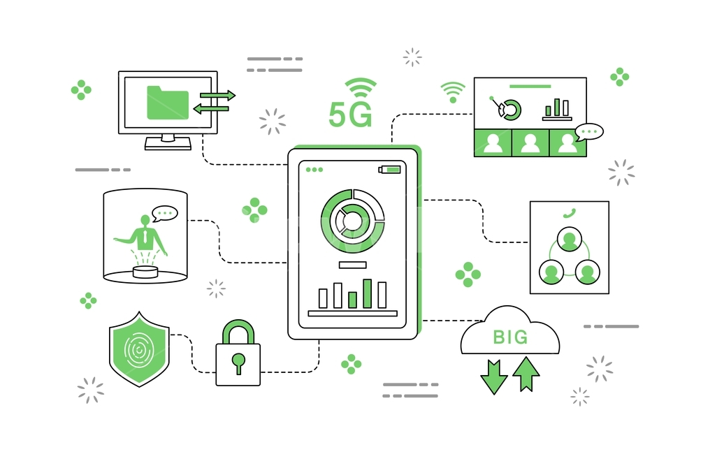 5g,그래프,데이터,영상통화,영상,회의,동기화,클라우드,컴퓨터,파일,3d,자물쇠,보안,지문,미래,기술,원격,제어,와이파이,사물인터넷,iot,라인,배경,비즈니스,정보통신기술,전자기기,전자제품,it,information,technology,electronic equipment,그래픽,일러스트레이션,graphic,illustration