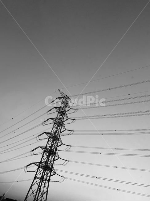 전봇대,전기,철탑,퇴근,운전,흑백,모노톤,monochrome,black and white,산업,industry,industrial,에너지산업,energy industry