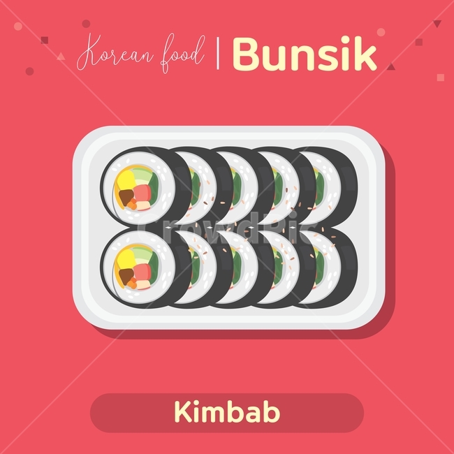 junk food,egg,Illustration,fast food,snack,seaweed,pickled radish,street food,ham,rolled up seaweed,Korean food,snack food,ingredients,vector,illustration,gimbap,Korea