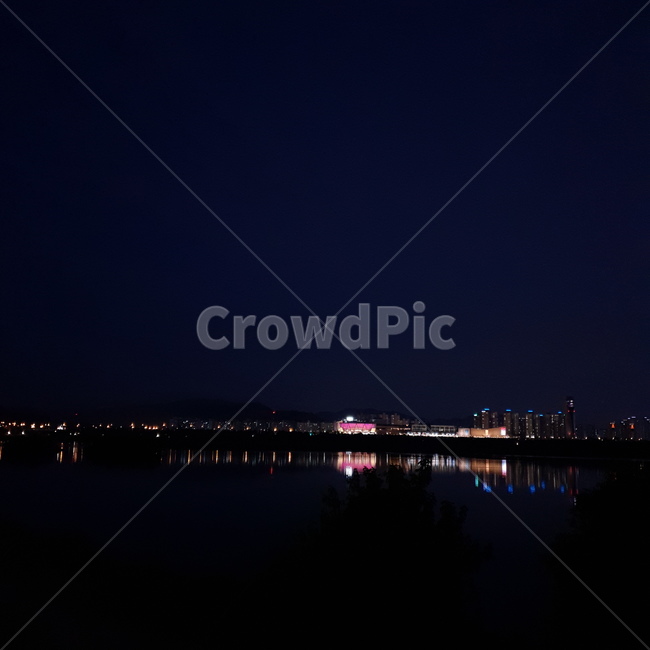 야경,반영,도시,불빛,남색,남양주,city,밤,nightscape,night,reflection,navy,수면,물,water