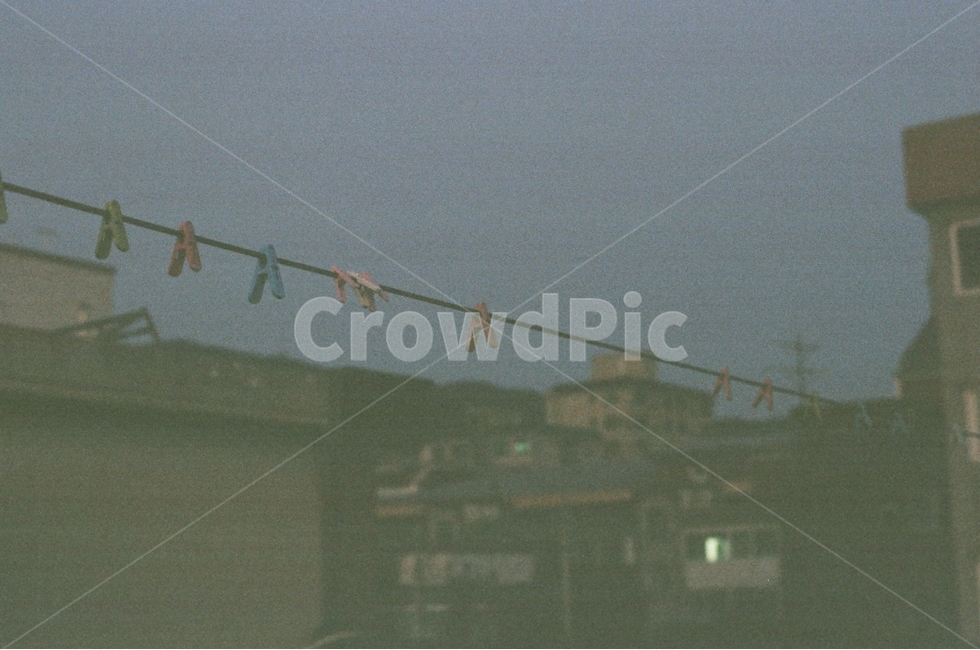 옥상,필름,필름카메라,빨래,골목,도시,풍경,city,landscape,한국도시풍경,한국도시경관,korea cityscape