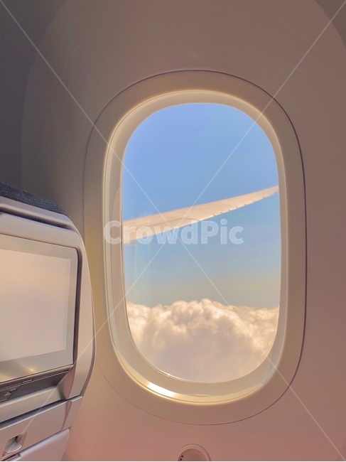 window,창문,구름,비행기,하늘,sky