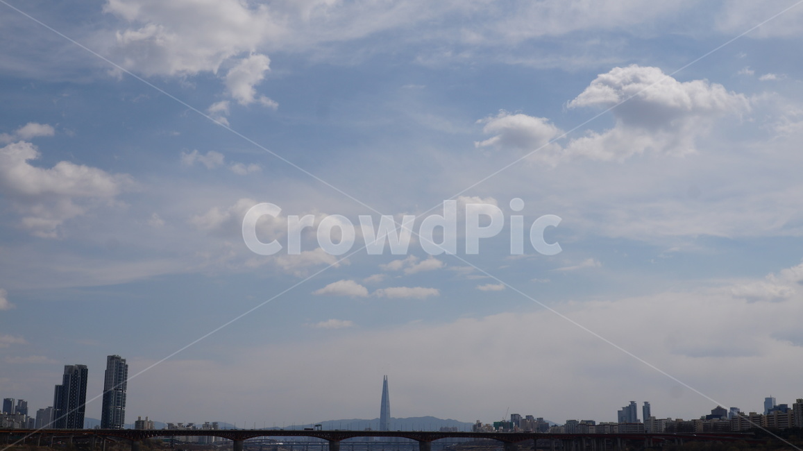 한강,다리,building,건물,하늘,sky