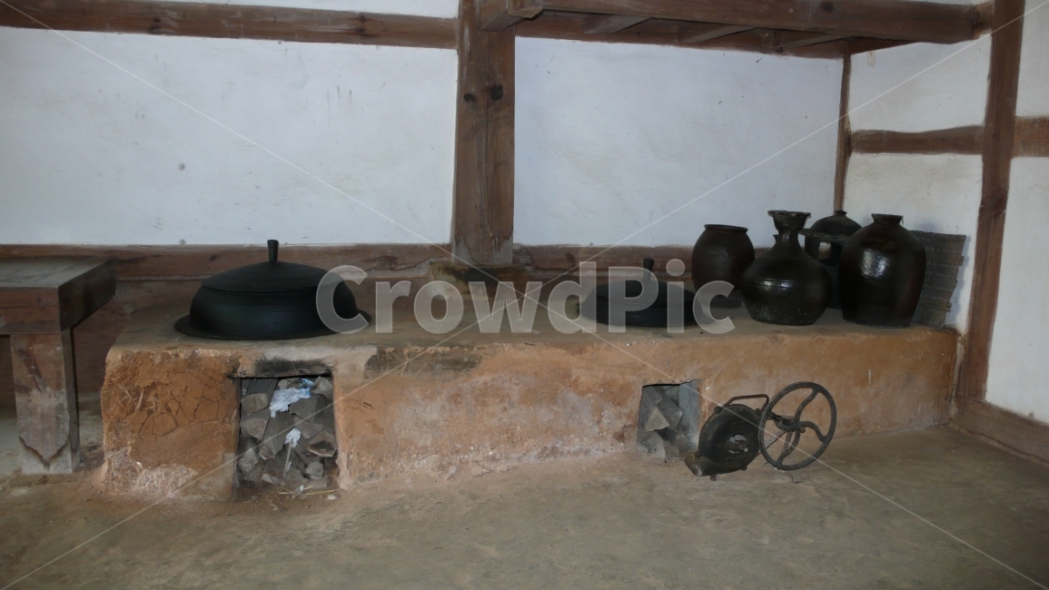 솥,가마솥,풍무,술항아리,아궁이,부엌,한국전통,한국문화,korean traditional,korean culture