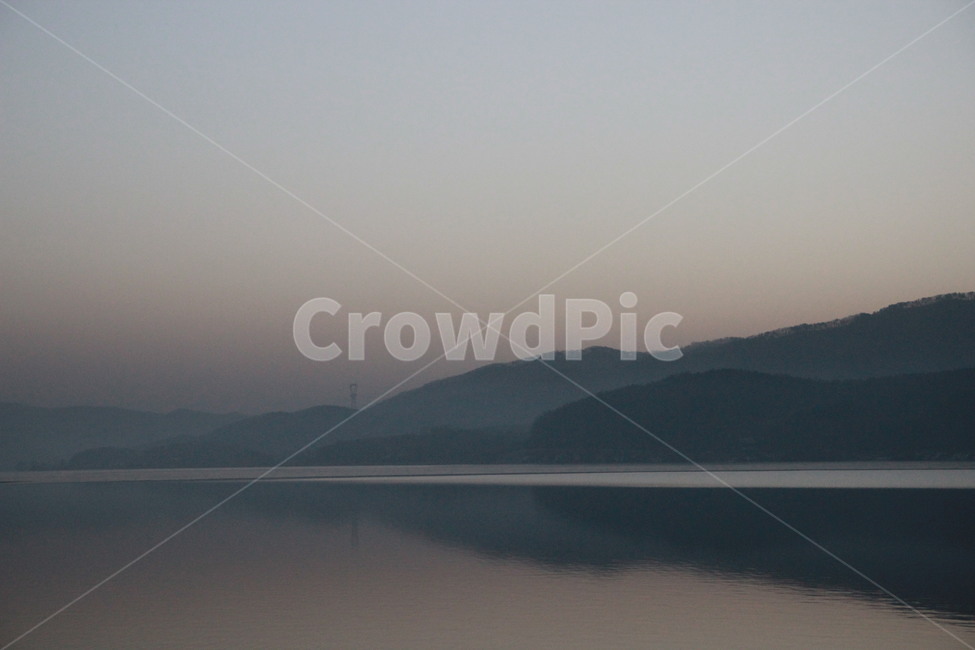 nature,자연,outdoors,옥외,해돋이,해넘이,안개,초저녁