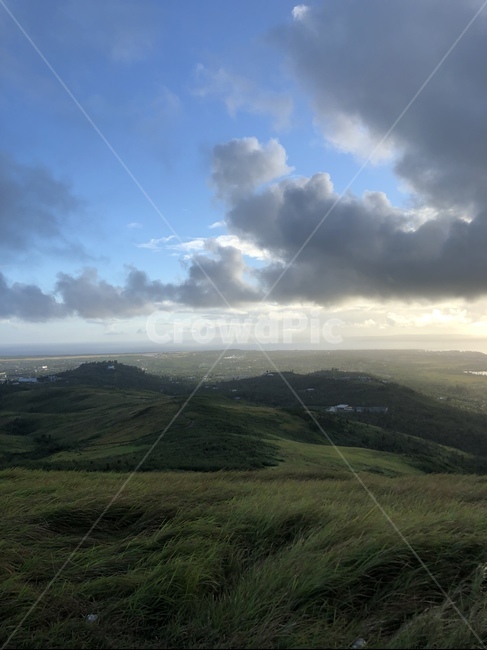 자연,언덕,hill,노을,산위