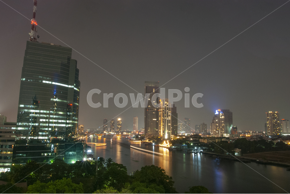 chaophrayariver,짜오프라야강,야경,방콕,태국,짜오쁘라야,짜오프라야