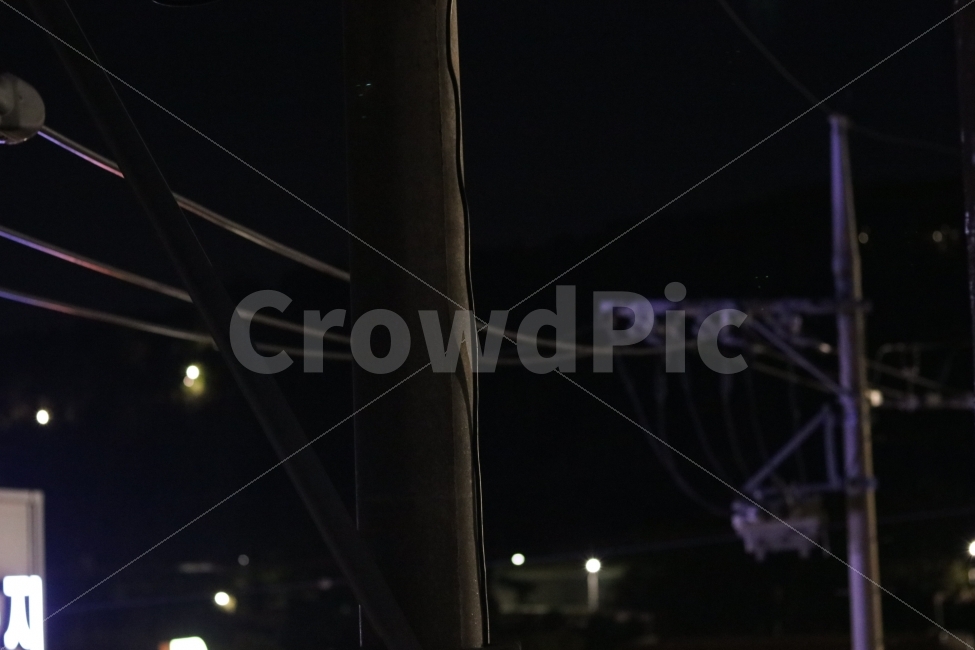 감성,감성사진,전봇대,전깃줄,저녁,야경,야경,밤,풍경,nightscape,night,landscape,산업,industry,industrial,에너지산업,energy industry
