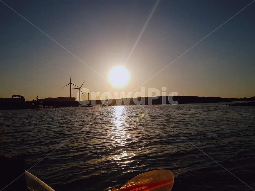 바다,해질녘,제주도,노을,카약,물결,파도,어두운바다,자연,풍경,nature,landscape