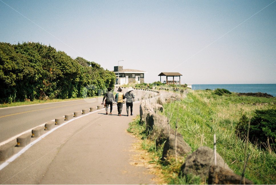 바다,해변,제주도,파도,해녀,제주도,jeju,jeju island,사람,인물,인간,human,person,road,도로