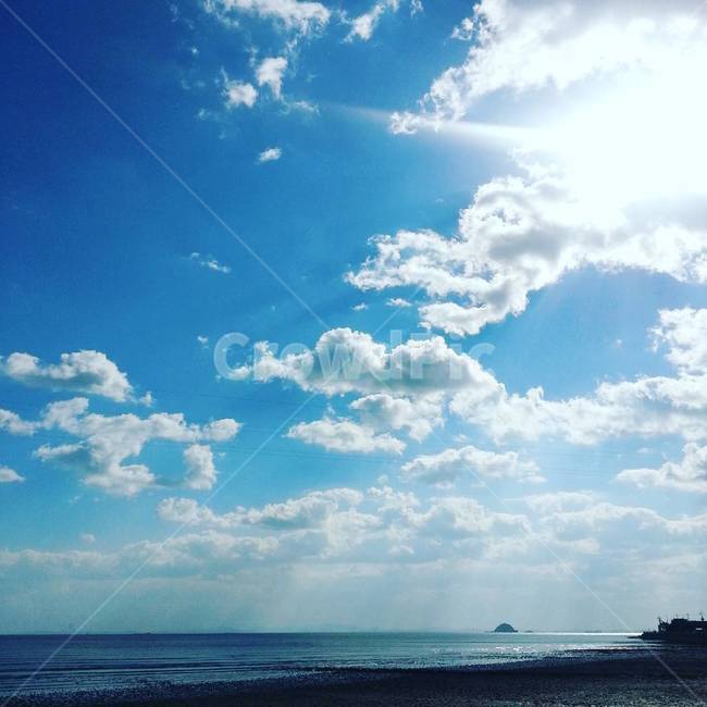 하늘,풍경,구름,맑은하늫,바다,햇빛,햇살,sky,landscape,자연,풍경,nature,landscape,outdoors,옥외,azure sky,푸른 하늘