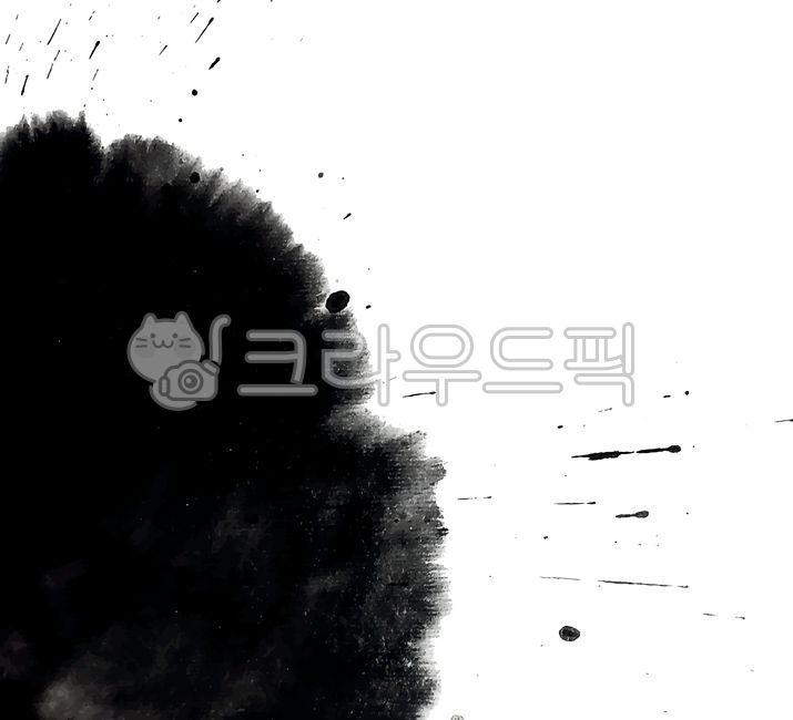 서예,캘리그라피,일러스트,붓,블랙,텍스쳐,스트로크,수묵,검정,브러쉬,효과,붓터치