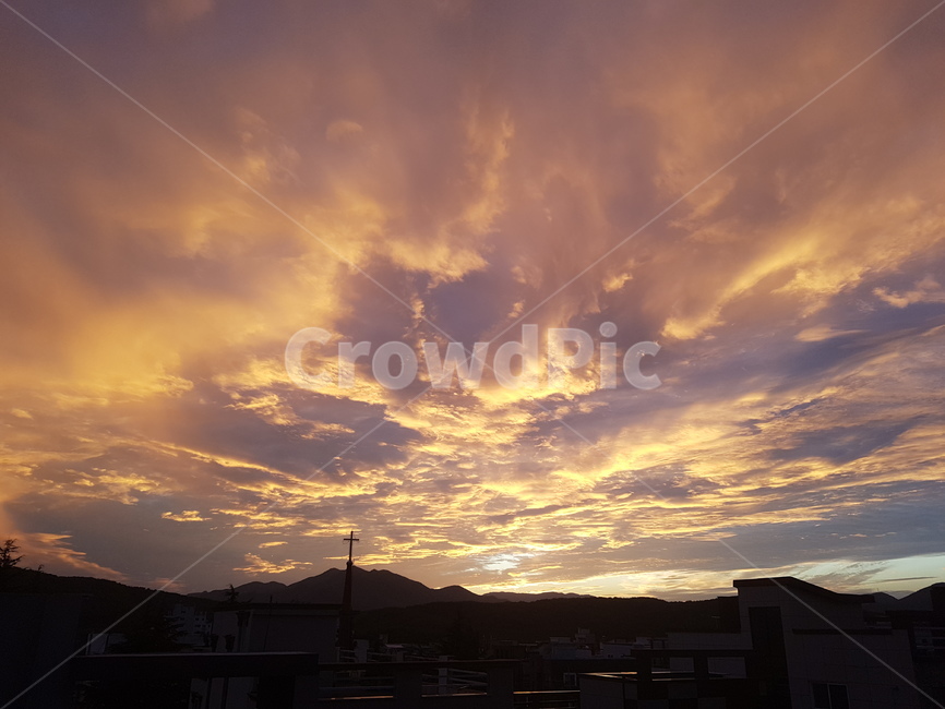 하늘,구름,일몰,노을,퇴근길,자연,풍경,nature,landscape,outdoors,옥외,sky,weather,날씨,cloud