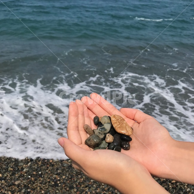 바다,돌,파도,몽돌,해수욕장,감성,조약돌