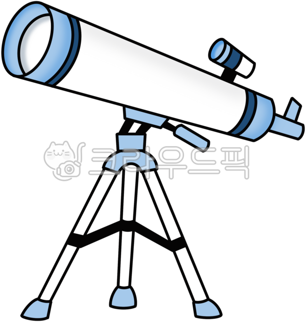 망원경,망원경일러스트,망원경그림,귀여운망원경,telescope,과학도구