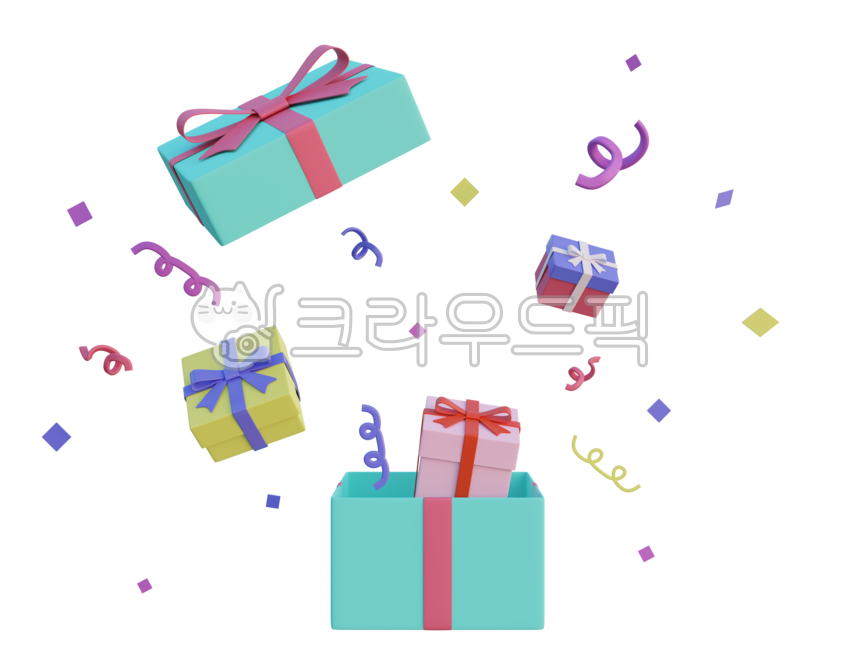 선물, 선물상자, 이벤트, 경품, gift, 사진,이미지,일러스트,캘리그라피 - dooda작가