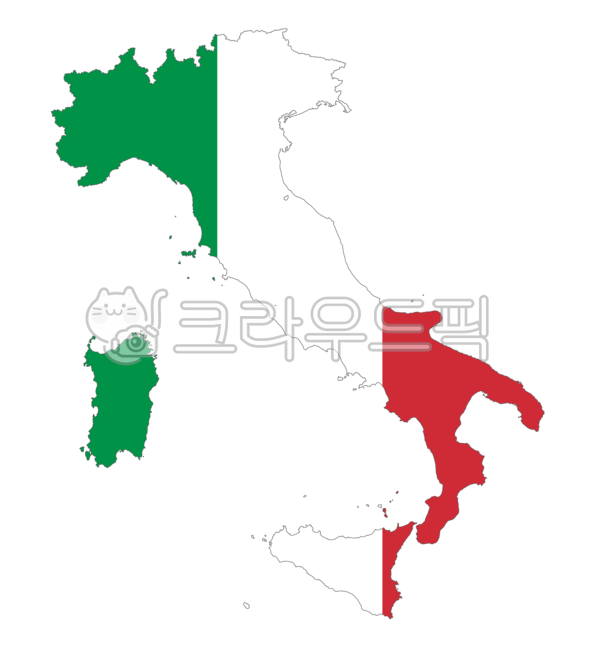 이탈리아,반도,이탈리아반도,이탈리아지도,지도,유럽,유럽지도,국기,국기지도,삼색기,이탈리아국기,초록색,하얀색,흰색,빨간색,map,로마,밀라노,볼로냐,토리노,제노바,베네치아,피렌체,팔레르모,나폴리,피사