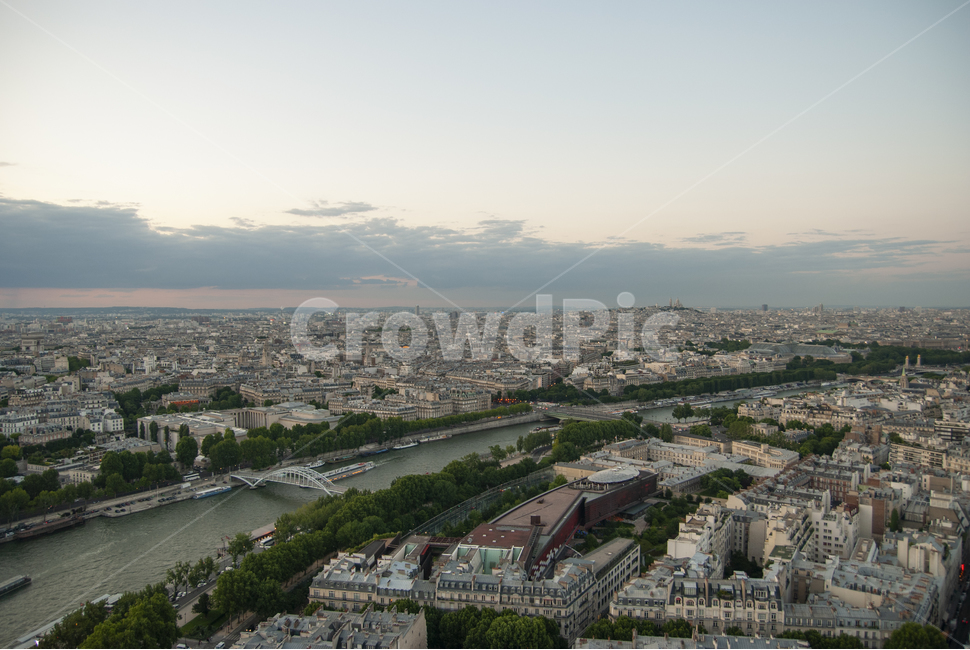 에펠탑,파리시내,세느강,센강,paris,일몰,해질녘,에펠탑전망대