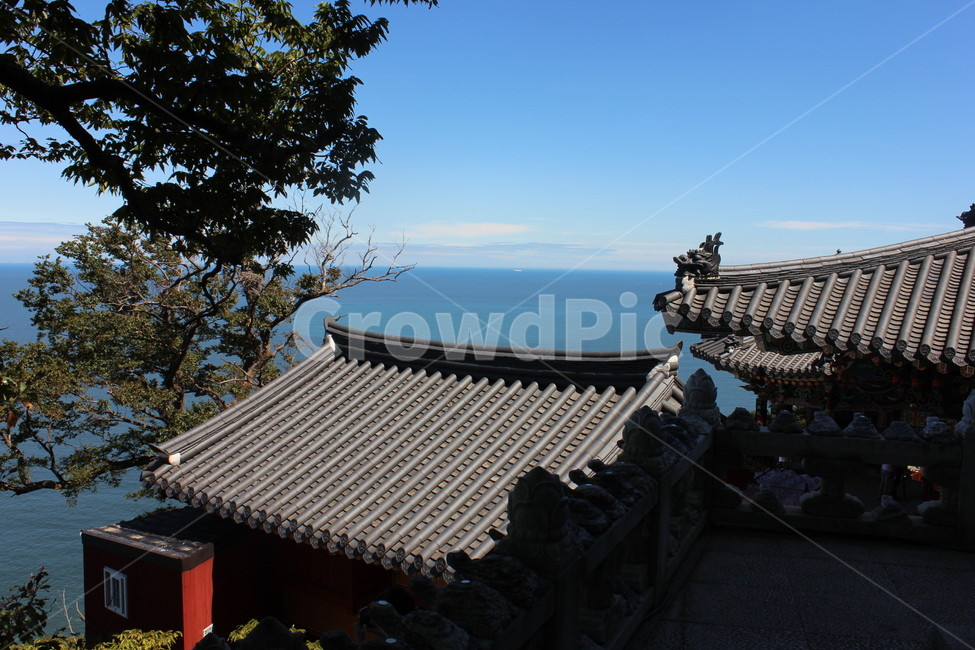 향일암,바다,여수,sea,temple,한국전통,한국문화,korean traditional,korean culture,건축물,건물외관,exterior,building,structure,architecture,construction