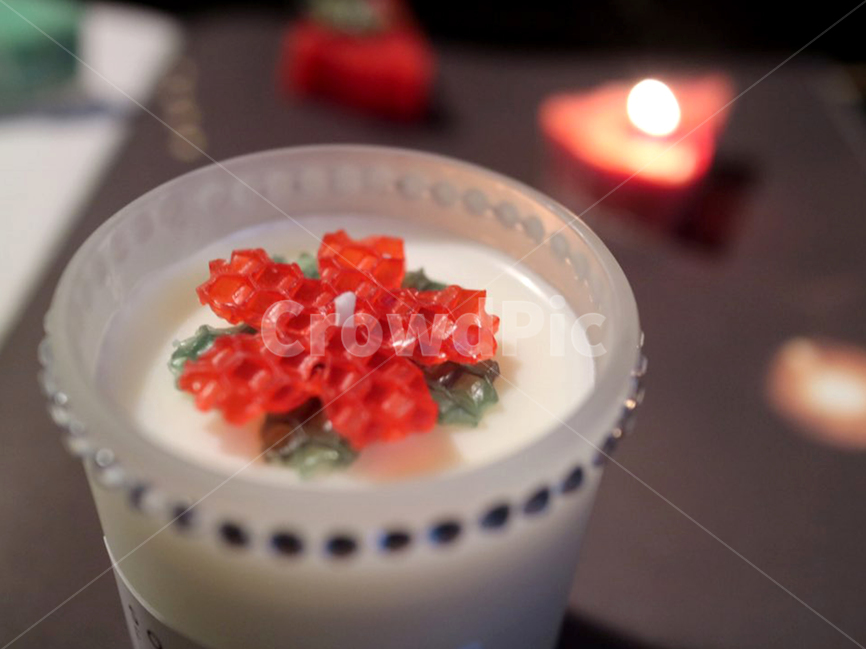 gift,healing,petal,scented candle,candle,handmade,Soy candle