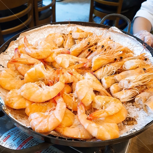 새우,대하,대하구이,음식,food