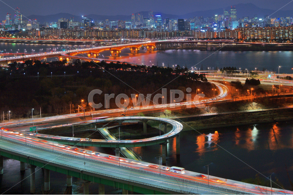 용비교,한강,성수대교,동부간선도로,궤적,뚝섬로,야경,밤,풍경,nightscape,night,landscape,도시,city,한국도시풍경,한국도시경관,korea cityscape,road,도로,freeway,고속 도로