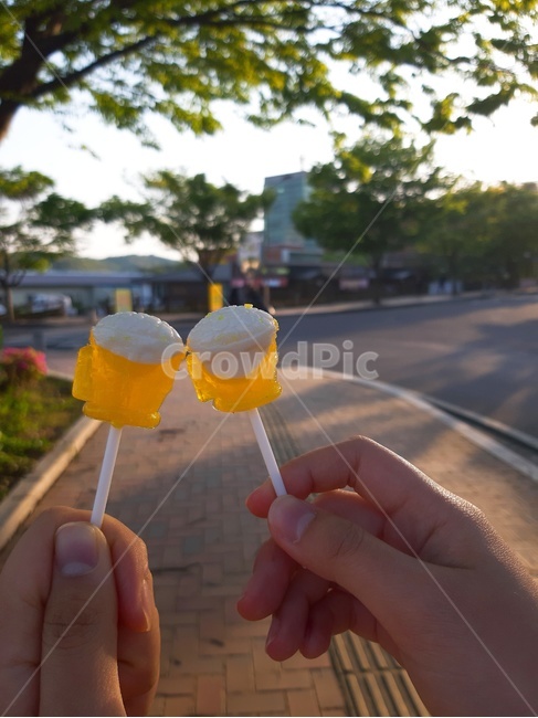 사탕,맥주,친구,우정,노을,friendship,candy