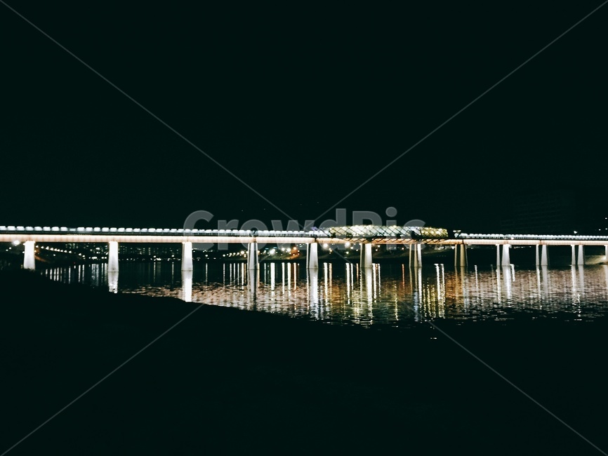다리,강,야경,밤,교각,pier,dock,야경,밤,풍경,nightscape,night,landscape