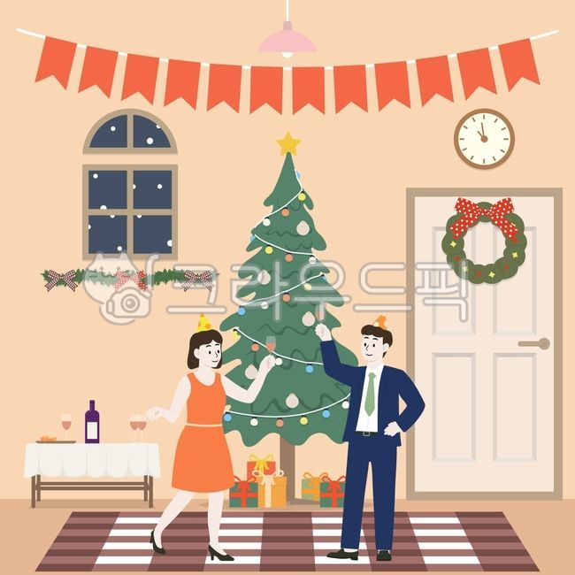 Christmas,New Year,Event,Anniversary,Year-end and New Year's holidays,Year-end,New Year's holidays,Party,Event,Garland,Christmas tree