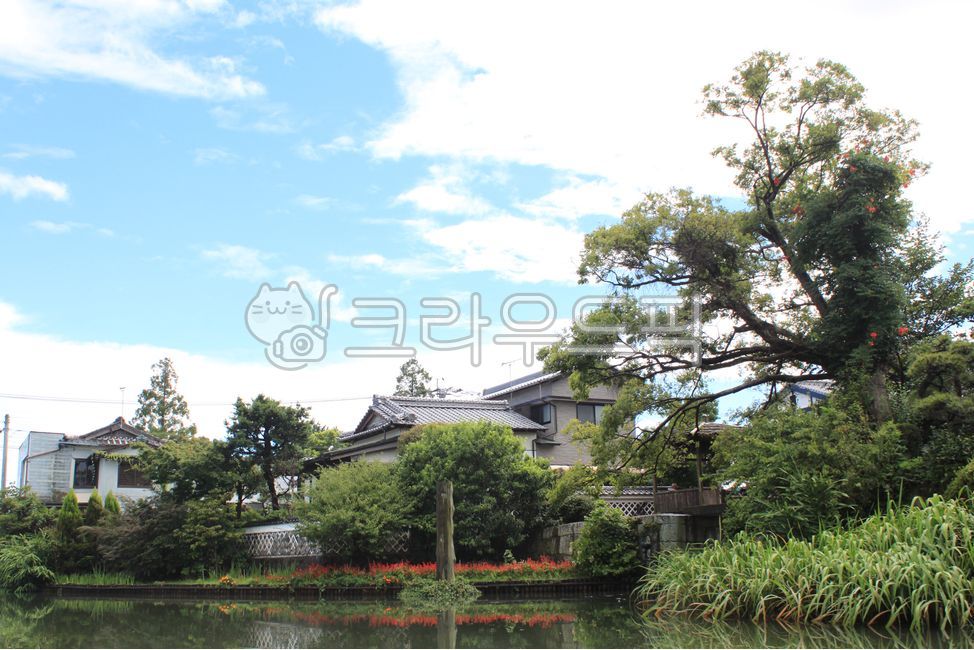 후쿠오카,야나가와,뱃놀이,일본,일본의베니스