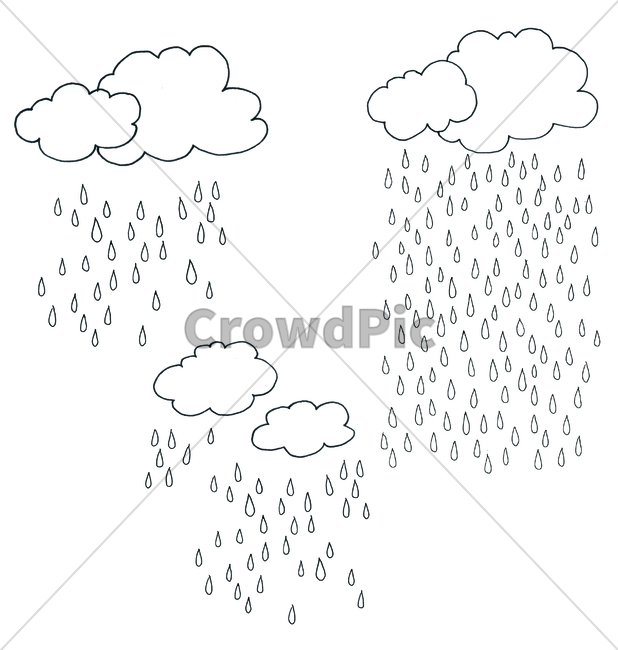 rain,shower,hand drawing,pendrawing,handdrawing,cloud,fan drawing,penpicture,pen,penline,fan line