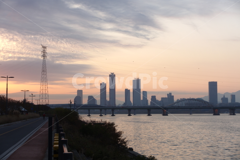한강일출,한강,일출,자연,옥외,교각,한강다리,한국도시풍경,한국도시경관,korea cityscape