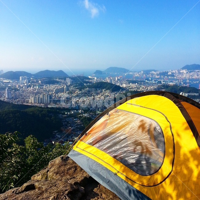 캠핑,도시,텐트,백패킹,하늘,도시,풍경,city,landscape
