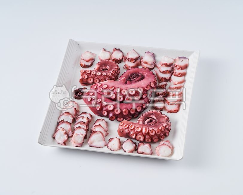 Poached octopus,octopus,stone octopus,octopus sashimi,boiled octopus,Blood octopus