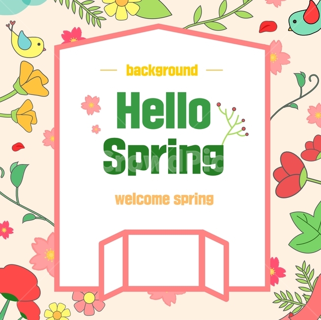 꽃,새,줄기,잎,봄,이벤트,팝업,플랫디자인,일러스트,봄,계절,spring,season,그래픽,일러스트레이션,graphic,illustration,advertisement,광고,poster,포스터,flyer,전단,brochure,브로슈어,paper,종이