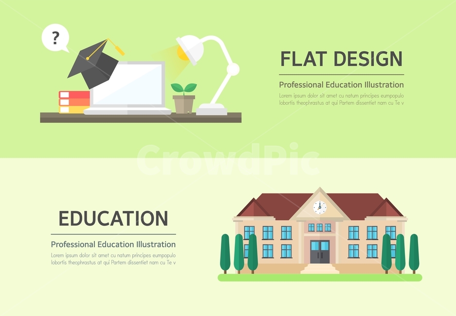 학사모,화분,새싹,스탠드,학교,나무,교육,플랫디자인,교육,학교,공부,education,learning,study,school,그래픽,일러스트레이션,graphic,illustration