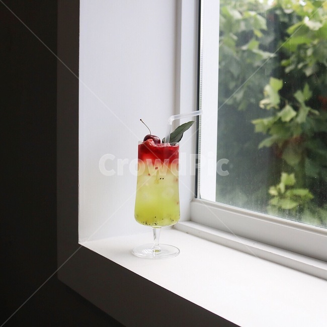 음료,에이드,카페,여유,그린,잎사귀,초록,자연,힐링,휴식,beverage,ade,cafe,green,nature,window,음료수,drink,beverage
