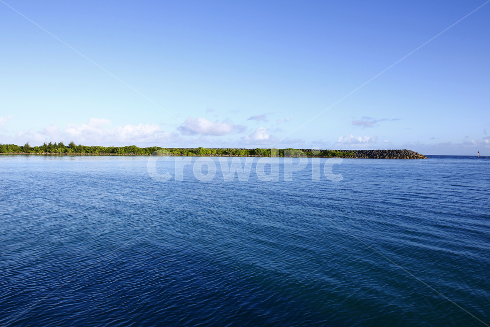 sky,landscape photography,oasis,deep sea,island,cloud,Beach,blue sea,ocean,blue,sight,Guam,vacation,travel,Photo Frame