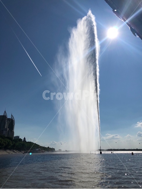 분수,분수쇼,관광,물,강,바다,분수대,fountain,water,하늘,sky