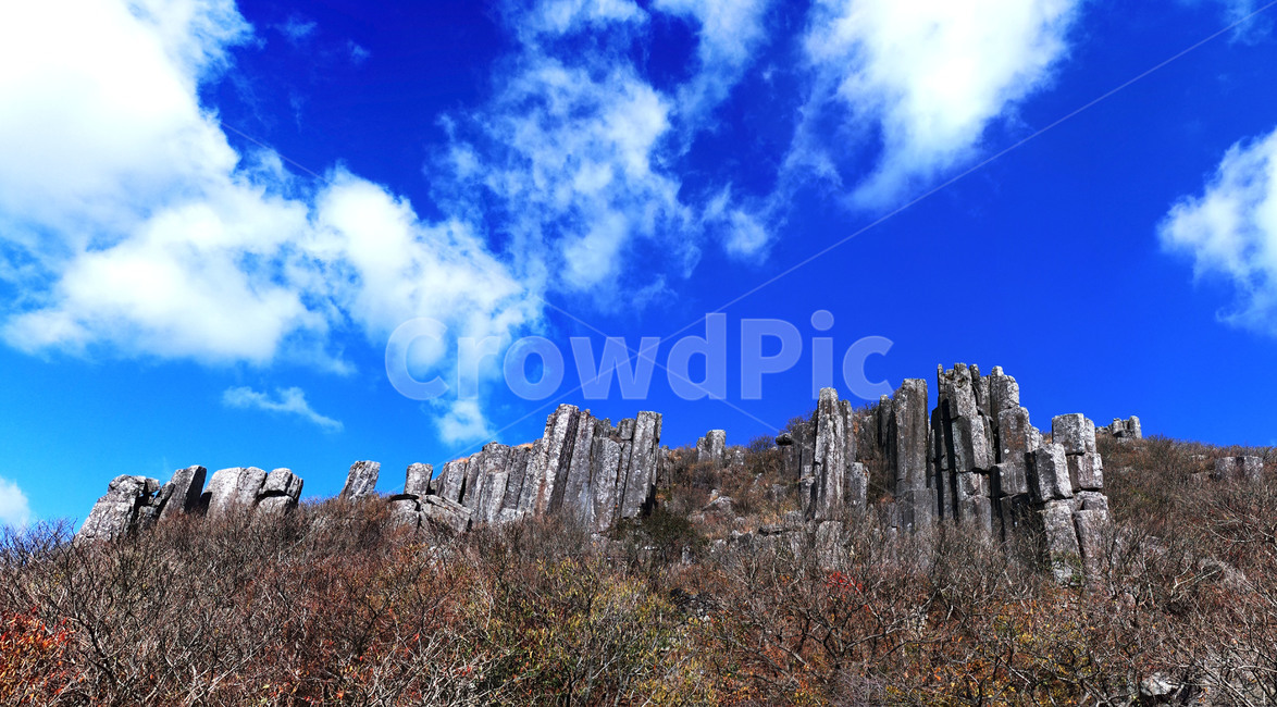 입석대,주상절리,파노라마,파란하늘,무등산,자연,풍경,nature,landscape,outdoors,옥외