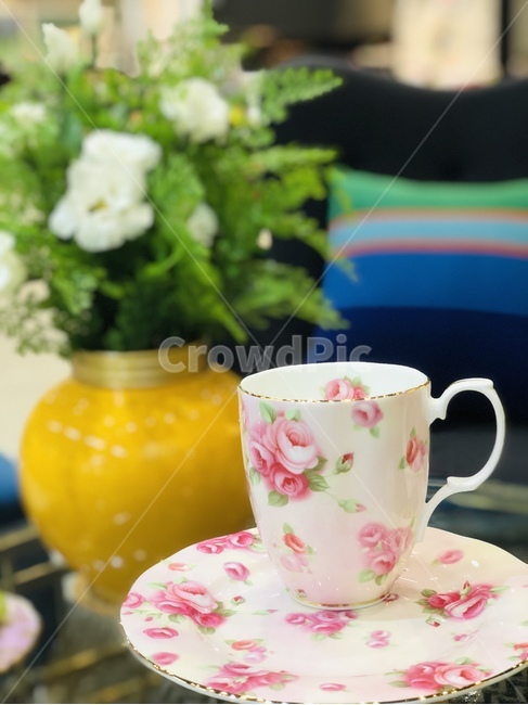 coffeecup,커피컵,cup,컵,saucer,받침접시,pottery,도기류,vase,화병