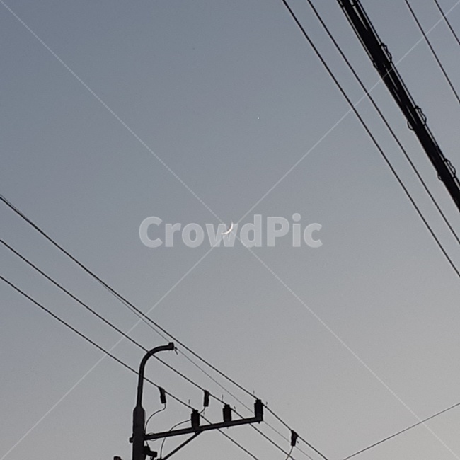 케이블,cable,달,moon,초승달