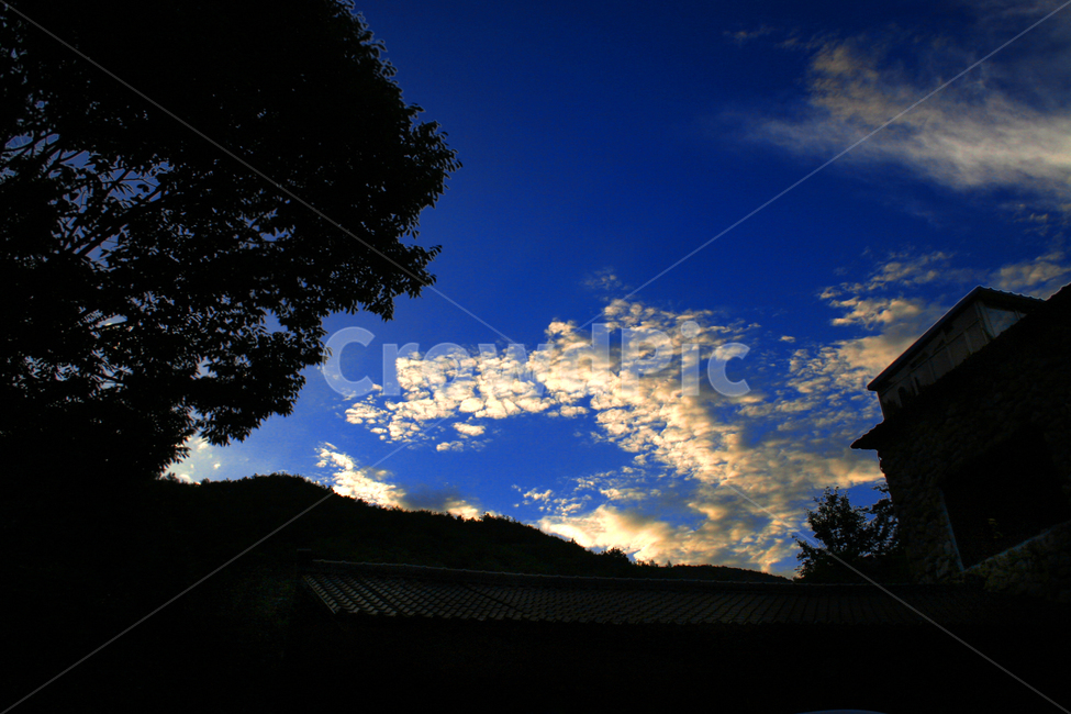 nature,자연,outdoors,옥외,파란하늘,흰구름,풍경