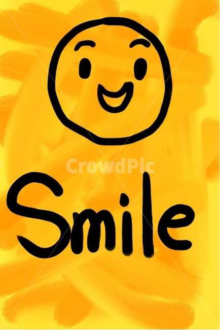 smile,웃음,미소,표정,주황,노랑,감정표현,기분,feeling,emotion
