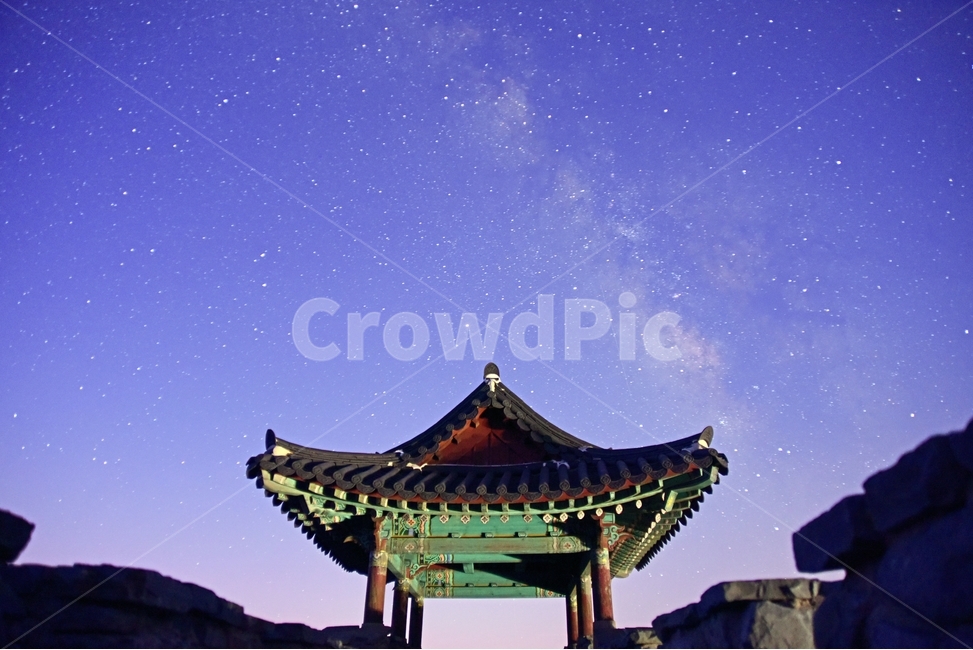 황매산,은하수,별,스타,star,미리네,아름다운,하늘,야경,밤,풍경,nightscape,night,landscape,한국전통,한국문화,korean traditional,korean culture,건축물,건물외관,exterior,building,structure,architecture,construction,건물