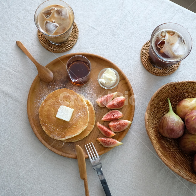 아침,브런치,모닝커피,무화과,팬케이크,음식,식재료,요리,food,cook,meal,dishes,food reserves,아침식사,조식,브런치,breakfast,brunch