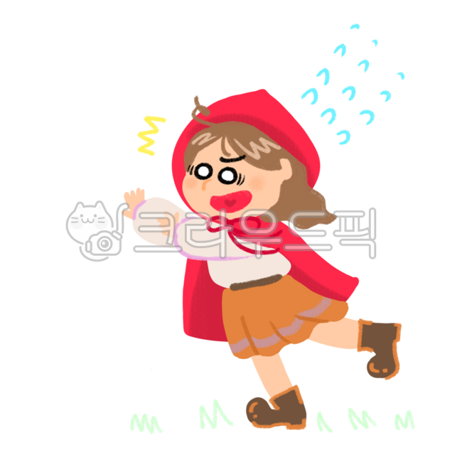 빨간망토,동화,캐릭터,일러스트,빨강,소녀,여자아이