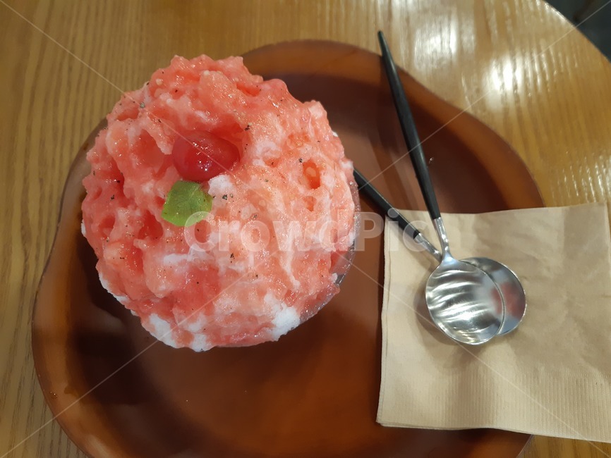 food,음식,빙수,토마토빙수,간식,sweets