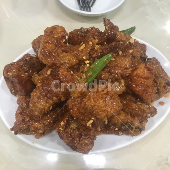 닭강정,치킨,신포닭강정,음식,요리