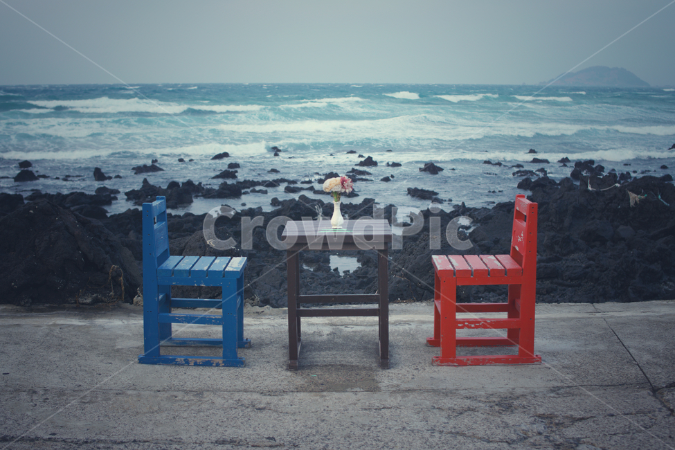 제주도,겨울,바다,파도,의자,제주도,jeju,jeju island,furniture,가구,bench,벤치